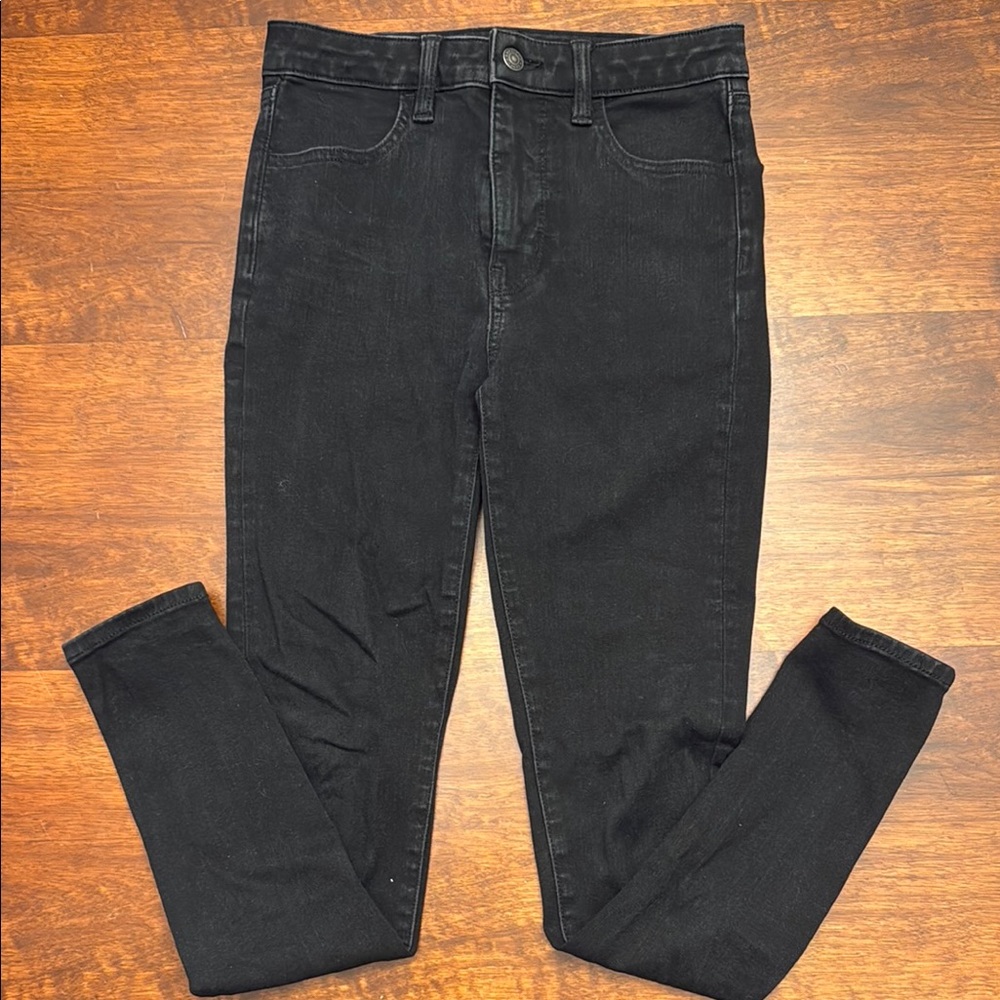 American Eagle Black Denim Skinny Jeans